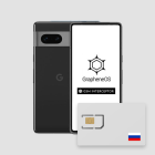 Secure Encrypted GrapheneOS GSM Pixel 7 Plus Russian Number and Voice Changer SIM